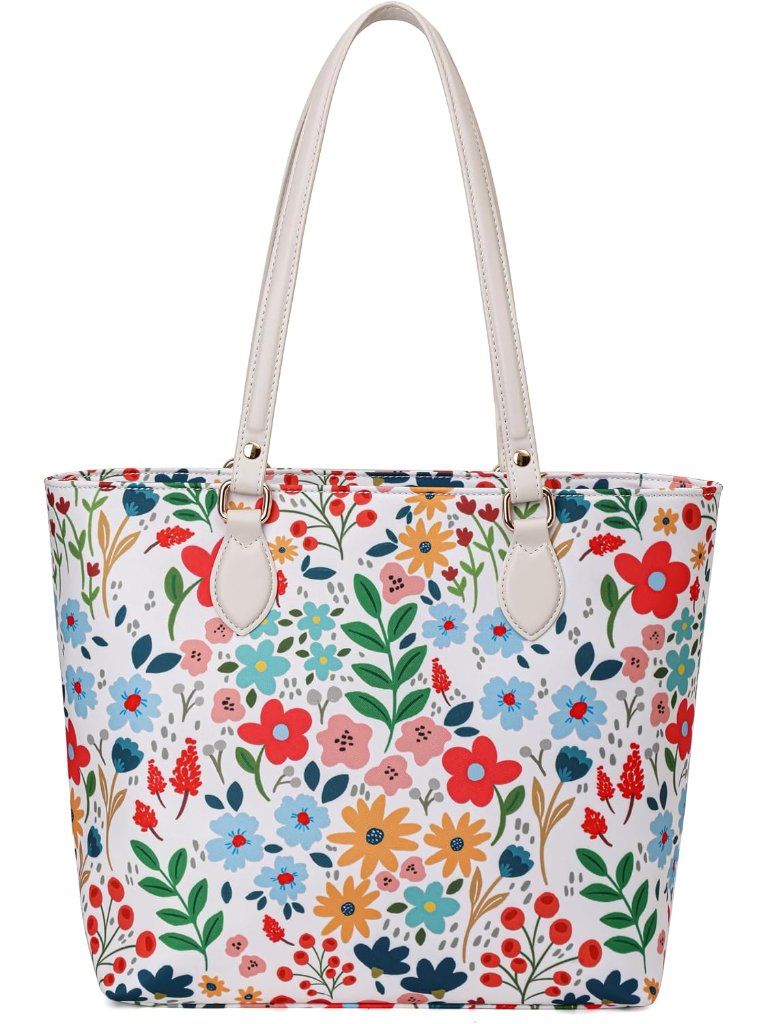 Tote Bags For Women, Tote Purse, Nylon Tote Bag, With Zipper And Pockets, Waterp